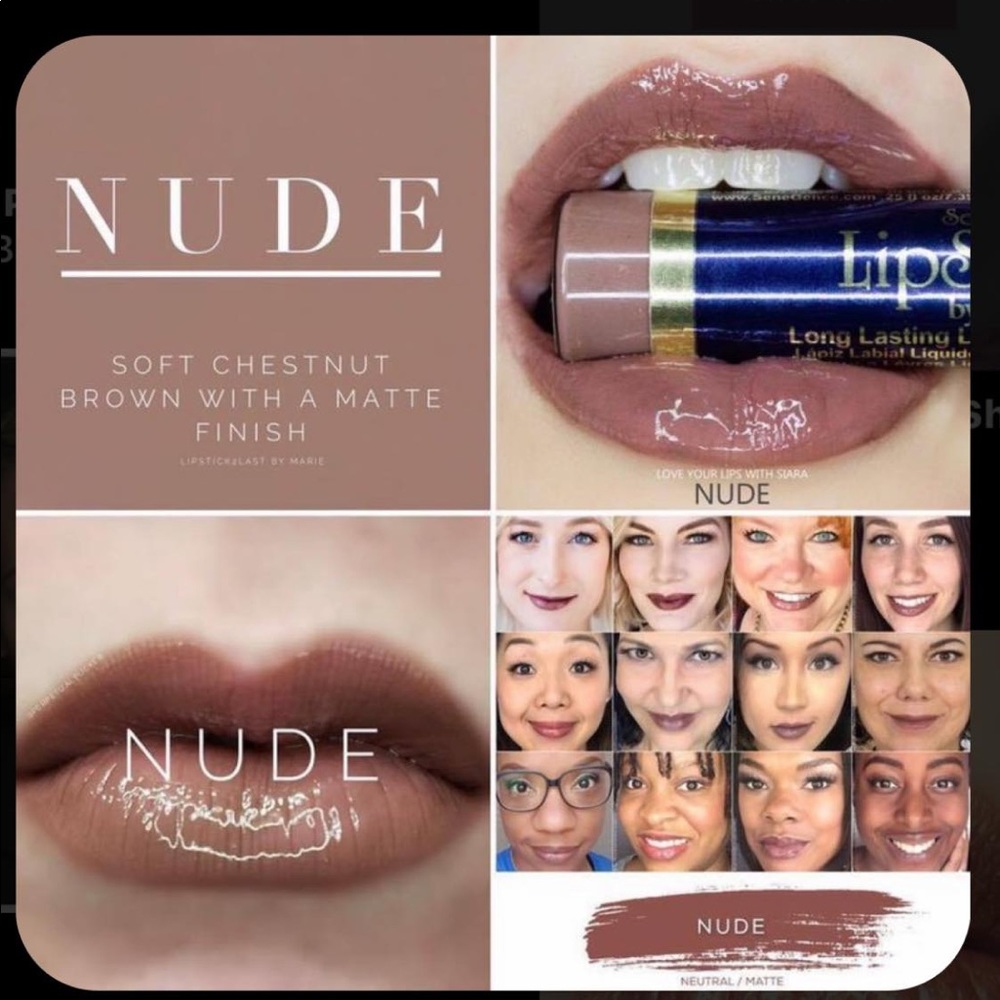 Nude lipsense.
